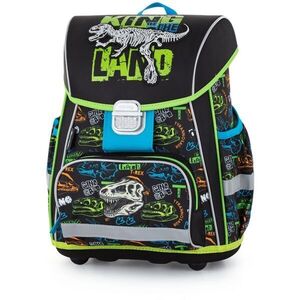 Oxybag DINOSAUR Iskolatáska, fekete, méret kép