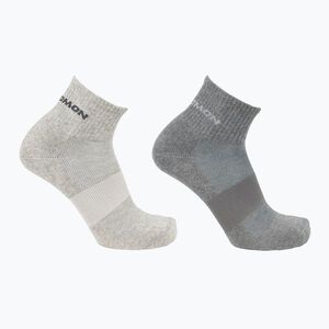Zokni Salomon Evasion 2 pary light grey/heather medium (Evasion 2-Pack LC198340059) kép