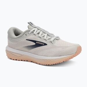 Brooks Revel 7 női futócipő oyster/fehér/trópusi barack (Revel 7 1204241B195) kép