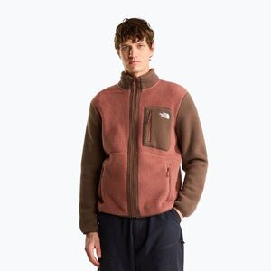 Férfi polár pulóver The North Face Yumiori Full Zip copper silt/smo (Yumiori Full Zip NF0A883RTF01) kép