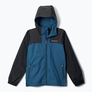 Gyermek esőkabát Columbia Rainy Trails III Fleece Lined phoenix blue/black (Rainy Trails III Fleece Lined 2154901442) kép