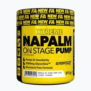 Edzés előtti étrend-kiegészítő Fitness Authority Napalm On Stage Pump 313 g mango/lemon (Napalm On Stage Pump FA-NAP000122R1.1) kép