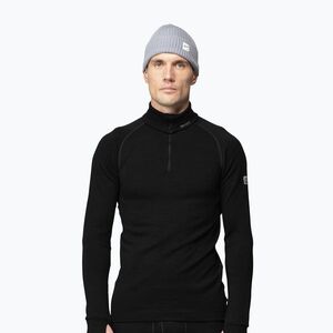 Férfi Termoaktiv pulóver Devold Expedition Merino 235 Zip Neck black. Méret: XL kép