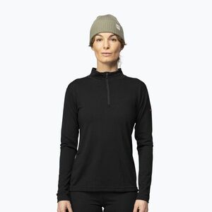 Női Termoaktiv pulóver Devold Breeze Merino 150 Zip Neck black. Méret: S kép