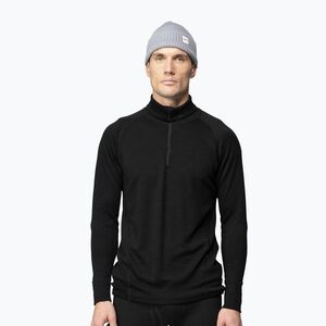 Férfi Termoaktiv pulóver Devold Duo Active Merino 205 Zip Neck black. Méret: S kép