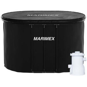 Marimex ovális jégkád, 125 × 75 × 77 cm fekete, patronos szűréssel kép