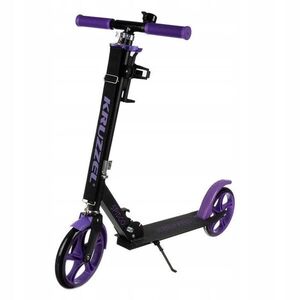 Kruzzel 25630 Spidoo összecsukható roller, fekete-lila kép