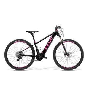Női hegyi elektromos kerékpár AMULET 29 eRival 4.0 SR, black matt pink kép