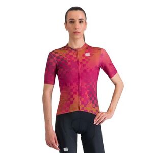 Női rövid ujjú kerékpáros mez SPORTFUL Rocket w jersey, cyclamen liquorice kép