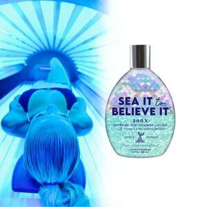 Napozókrém Tan Incorporated Sea It To Believe It 400ml, C-vitamin, tengeri ásványi anyag, mikroszemcsék, vegán, intenzív, tartós kép