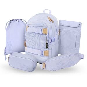 BAAGL 5 SET SKATE LILAC Iskolai szett, lila, méret kép
