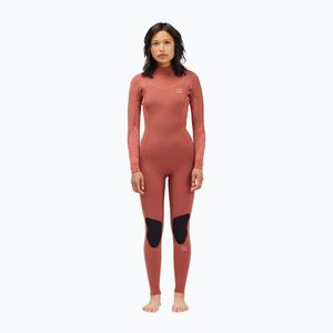 Női búvárruha Billabong 3/2 Synergy BZ L/SL red clay (3/2 mm Synergy Back Zip C43G52BIP2-1999) kép