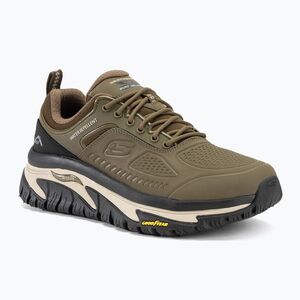 Férfi SKECHERS Arch Fit Road Walker Recon oliva/fekete cipő (Arch Fit Road Walker Recon 237333 OLBK) kép