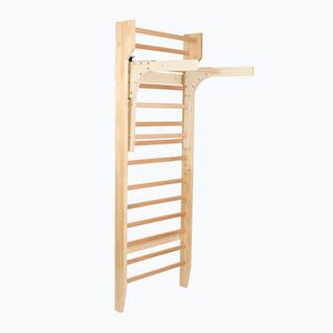 Tornafal létra húzódzkodó rúddal XTREXO LW100 wooden (LW100 XTO-B5J021-BN) kép