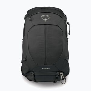 Férfi túrahátizsák Osprey Stratos 34 l raven black (Stratos 34 10007532) kép