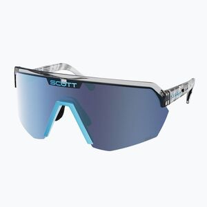 Napszemüveg SCOTT Sport Shield black/neon blue/amp beryl blue chrome (Sport Shield 281188) kép