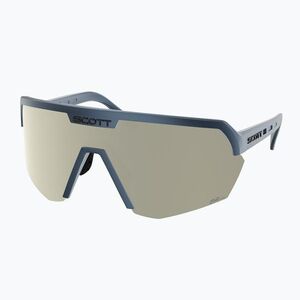 Napszemüveg SCOTT Sport Shield metallic blue/amp white chrome (Sport Shield 281188) kép