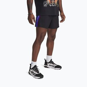 Férfi edző rövidnadrág Under Armour Project Rock Colorblock Woven black (Project Rock Colorblock Woven 1389919-001) kép