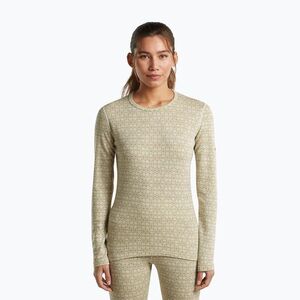 Női Termoaktiv pulóver Icebreaker Merino 260 Tech Vertex Crewe Undyed/Cumin (Merino 260 Tech Vertex Crewe IB0A57JC0NU1) kép