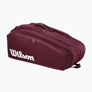 Tenisz táska Wilson Defyer Racket Bag 9Pk V1 red (Defyer Racket Bag 9Pk V1 WR8058101001) kép