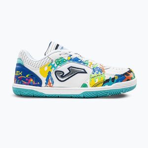 Gyermek focicipők Joma Top Flex Jr IN white (Top Flex Jr IN TPJW2602IN) kép