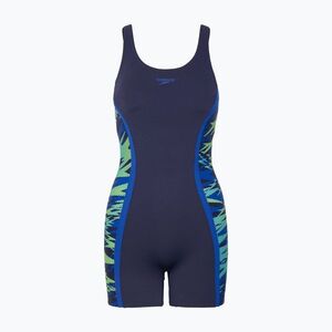 Női egyrészes fürdőruha Speedo Hyperboom Splice Muscleback Legsuit peacoat/sapphire (Hyperboom Splice Muscleback Legsuit 8-A000248002) kép