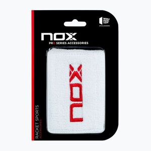 Csuklópántok NOX Wristband with Logo 2 szt. white/red (Wristband with Logo MUBLRO2UDBOX) kép