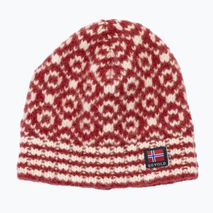 Téli sapka Devold Svalbard Wool hindberry/offwhite (Svalbard Wool TC 396 901 A) kép