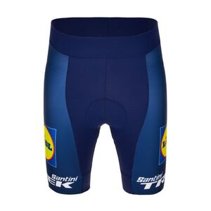 SANTINI Rövid kerékpáros nadrág kantár nélkül - LIDL TREK 2024 LADY - kék kép