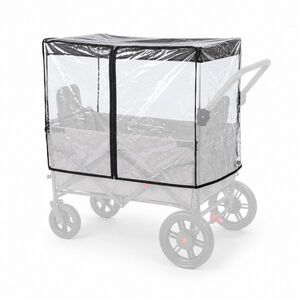 Esővédő inSPORTline StrollKidz kiskocsihoz, egyoldalas cipzár, egyszerű és gyors felszerelés kép