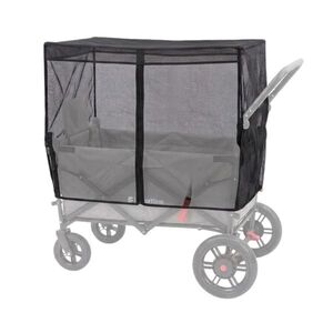 Szúnyogháló inSPORTline StrollKidz kiskocsihoz, egyoldalas cipzár, egyszerű és gyors felszerelés, poliészter kép