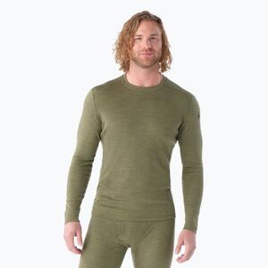 Férfi termoaktív pulóver Smartwool Merino 250 Baselayer Crew Boxed winter moss heather (Merino 250 Baselayer Crew Boxed 16350-K66) kép