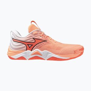 Röplabda cipő Mizuno Wave Momentum Elite flamingo coral/lava orange/white (Wave Momentum Elite V1GA251280) kép