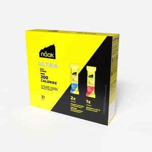 Naak Energiaszelet, mogyoróvaj-csokoládé és bogyós gyümölcs-kesudió, 3 x 50 g kép