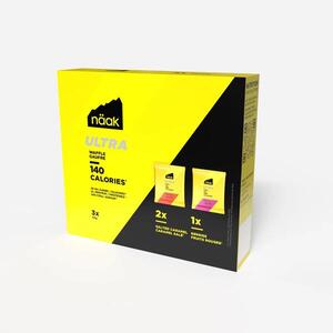 Naak Energiaostya, bogyós gyümölcs és sós karamell, 3 x 30 g - Ultra Energy™ kép