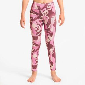 Decathlon Gyerek leggings, légáteresztő - Mozogjunk rózsaszínben kép