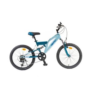 Gyermek teleszkópos kerékpár Olpran Vipera 20", 120-135 cm, 6 sebességes Shimano váltórendszer, első és hátsó V-fékek, Hi-Ten acélszerkezet kép
