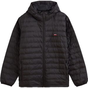 Levi's® PRESIDIO PACKABLE HOODED JACKET Férfi kabát, fekete, méret kép