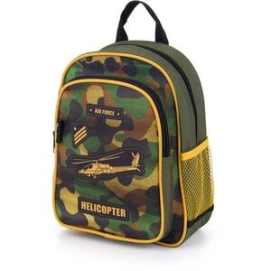 Oxybag HELIKOPTER Gyerek óvodai hátizsák, khaki, méret kép