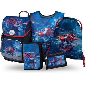 BAAGL 5 SET ERGO RESCUERS II Iskolai szett, kék, méret kép