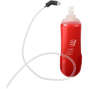 Compressport ERGOFLASK 500ML + TUBE Puha sportkulacs tömlővel, piros, méret 500 ML kép