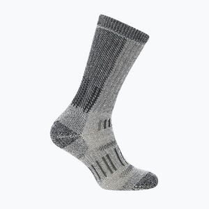Férfi zokni icebreaker Merino Hike+ Mountaineer Mid Calf jet heather/fekete (Merino Hike+ Mountaineer Mid Calf IB0A57AOA011) kép