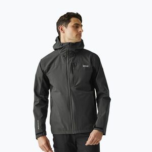 Férfi softshell dzseki REGATTA Birchdale II ash/black (Birchdale II RMW415-61G) kép