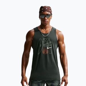 Férfi futópóló Nike Stride Dri-Fit ADV black spruce (Stride Dri-Fit ADV IO0525-317) kép