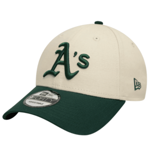 New Era Hellbeige Oakland Athletics Colour Block 9FORTY Verstellbare Cap kép