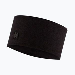 BUFF Merino fejpánt Széles egyszínű fekete (Merino Wide 129441.999.10.00) kép