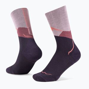BUFF Merino Lightweight Crew LWC1 rózsaszín zokni (Merino Lightweight Crew LWC1 137795.538.03.00) kép