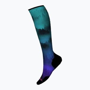 Smartwool sízokni Ski Targeted Cushion Compression Print OTC fekete (Ski Targeted Cushion Compression Print OTC SW0024830011) kép
