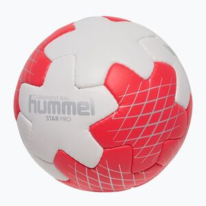 Kézilabda Hummel Star Pro HB off white/red/silver size 2 (Star Pro HB 229172-9437-2) kép