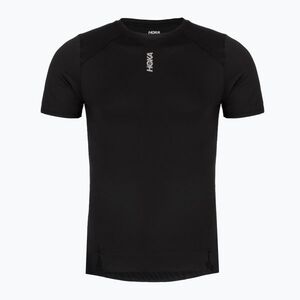 Férfi futó póló HOKA EveryRun Short Sleeve black (EveryRun SS 1175853-BLK) kép